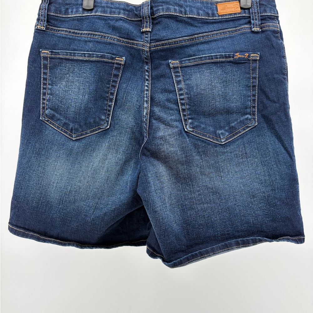 Seven 7 Denim Torino Women's Weekend Shorts‎ Front Zip - Picture 2 of 8